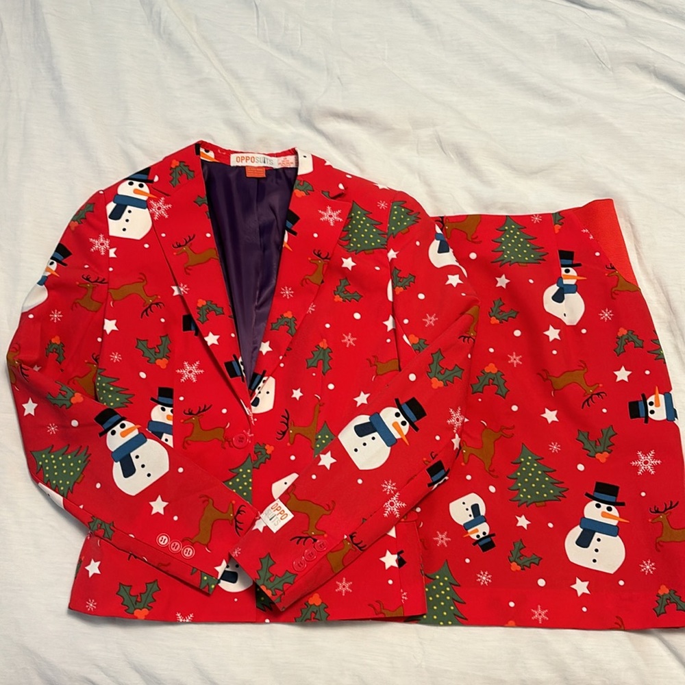 Ugly Christmas Women’s Skirt Suit by Opposuits